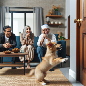 chien qui saute sur les gens comment faire pour que votre chiot arrête de sauter sur la porte et sur vos invites